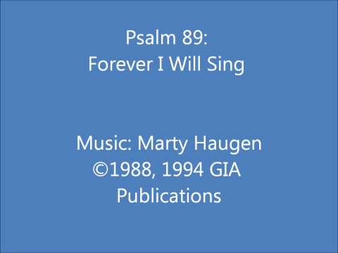 Psalm 89: Forever I Will Sing