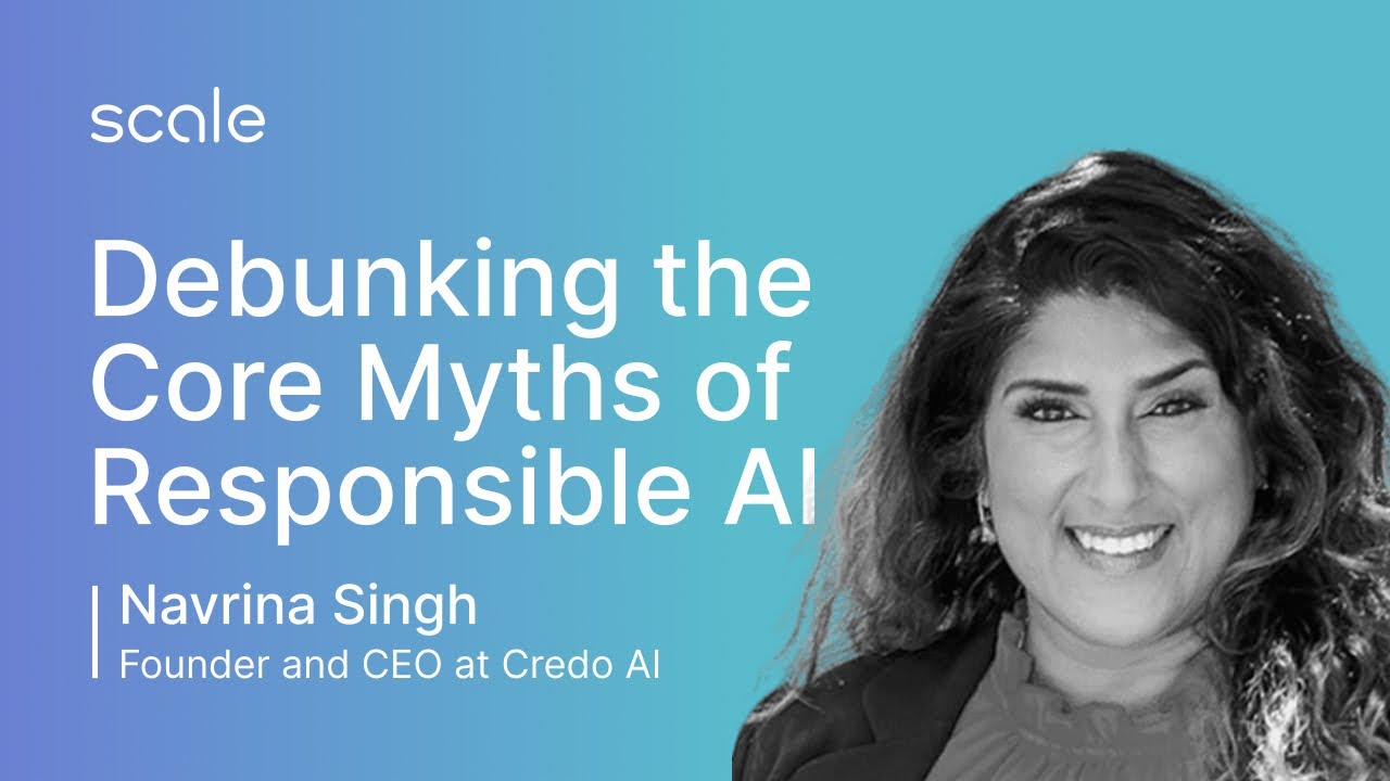 Debunking the Core Myths of Responsible AI | Navrina Singh (Credo AI) | TransformX 2022
