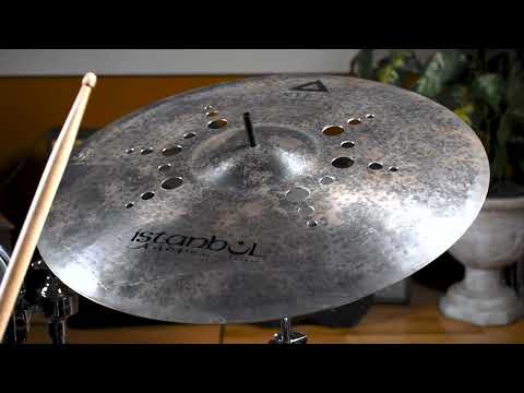 21" Istanbul Agop Xist Ion Dark Ride Cymbal 2246g *Video Demo* image 7