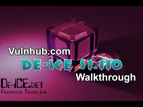 VulnHub.com Walkthrough: De-ICE: S1.110