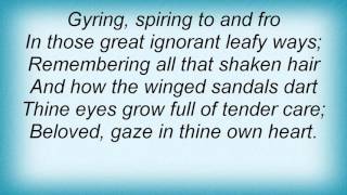 Loreena Mckennitt - The Two Trees Lyrics