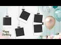 Birthday Template For Little Baby Cute Baby Birthday Template Birthday Green Screen Video Status