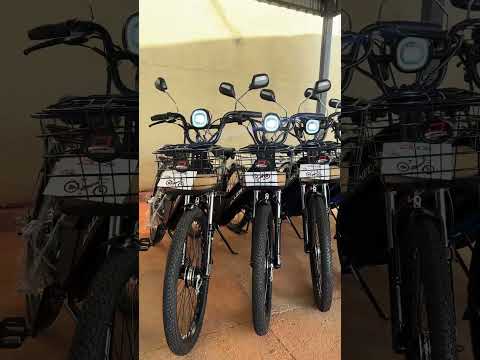 ENTREGAMOS 7 BICICLETAS ELÉTRICAS DUOS CONFORT 800W EM NOVO BRASIL–GO!