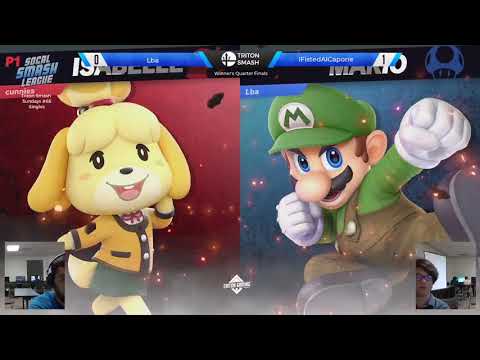 TSS 66 - Lba (Mario) vs IFistedAlCapone (Isabelle) - WQF - Smash Ultimate