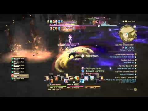 FF14 monk level 54 to 60