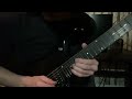 Scar Symmetry - Domination Agenda Solo Cover (Ernie Ball Music Man JP XI)