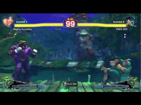 .:: Super Street Fighter IV AE 2K12 ::. FNEX SEV [BISON DICTATOR] Vs Mighty Kurokiba [DEE JAY]