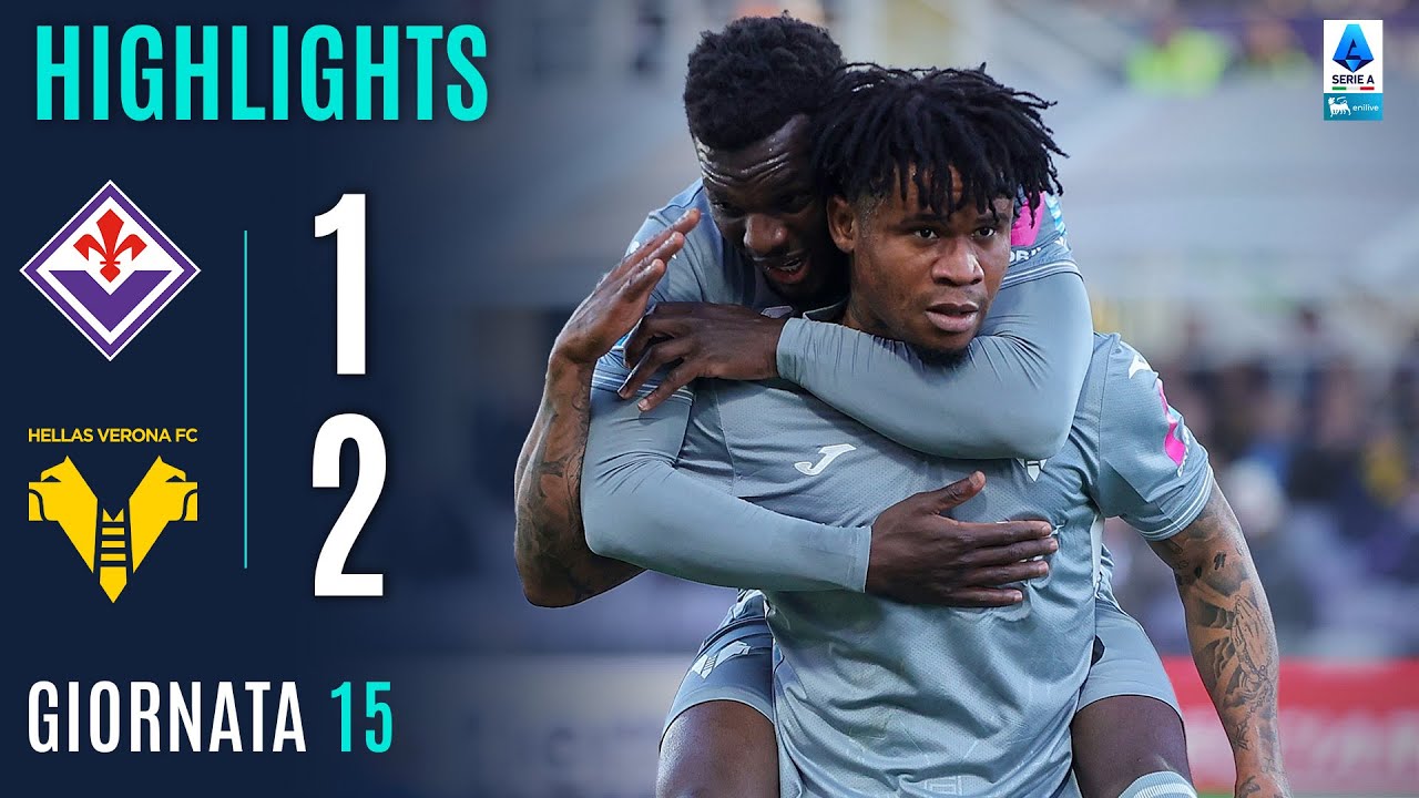 FIORENTINA-VERONA 1-2 | HIGHLIGHTS | 15ª GIORNATA | SERIE A ENILIVE 2025/26