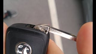 Vauxhall Insignia key fob disassembly no drilling / Demontaż kluczyka Opel Insignia bez wiercenia