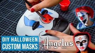 DIY Halloween Costume | Custom Painted Masks