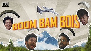 Get ready to meet the Boom Bam Bois | BGMI Ft. @Saurabh_Ghadge @harshranevlogs @vineeth27995