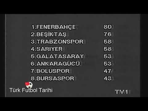 1988 1989 Karşıyaka Sarıyer EFSANE TUTUK BİR GÜNÜNDE 33.Hafta Maçı