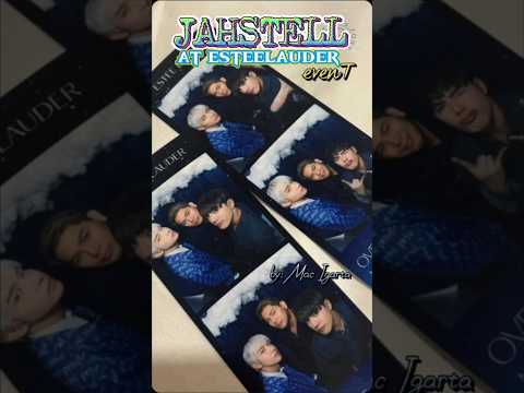 Jahstell at esteelauder event #justindedios #stell #esteelauder #event #shorts