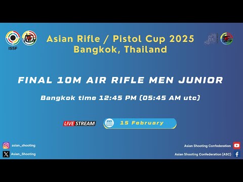 Final - 10m Air Rifle Men Junior
