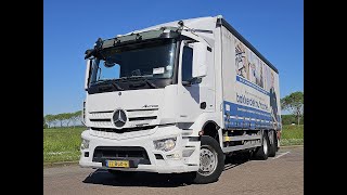 Camion rideaux coulissants Mercedes-Benz ANTOS 2633 6X2*4 INCL. MOFFET | Image 4 - Autoline