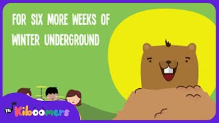 Groundhog Day for Kids | Groundhog Day Song | Lyric Video | The Kiboomers