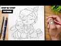 How To Draw Kid Krishna (Bal Gopal) Easy Step By Step Tutorial For Beginners @AjArts03