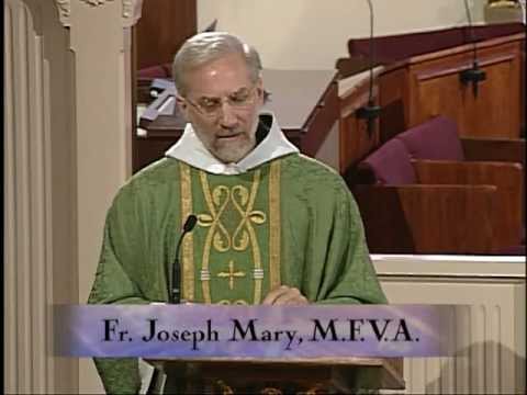 Homilia 2012-02-20 - el P Joseph Mary MFVA - Feria