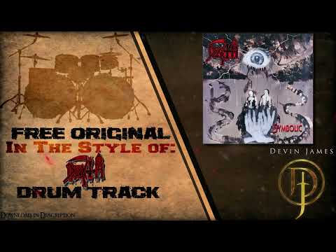 Death Style Progressive Death Metal Drum Track | 186 BPM | Free WAV Download