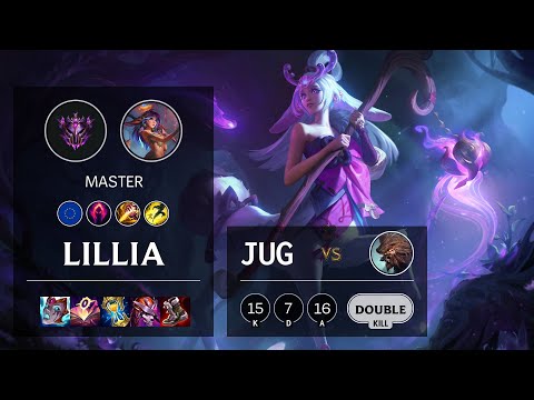 Lillia Jungle vs Udyr - EUW Master Patch 11.11
