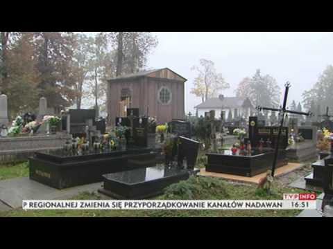 Spór o starą cmentarną kapliczkę (Puls Polski TVP Info, 17.10.2013)