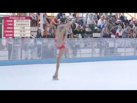 MATILDE ANTUNES (POR) - World Cup 2025 - 1º place, cadet ladies (short program)