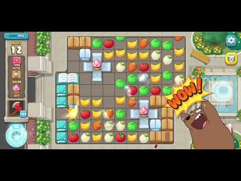 We Bare Bears the Puzzle for Kakao Season2 Level 992 - No Boosters