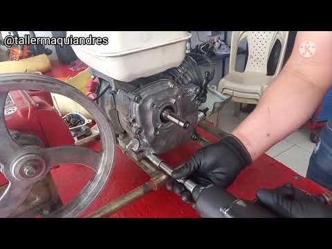 assembly and timing of a stationary engine