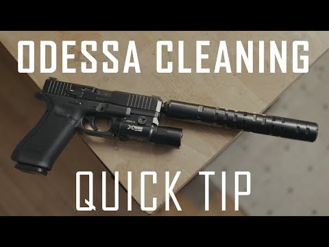 Quick tips for cleaning the Odessa Silencer