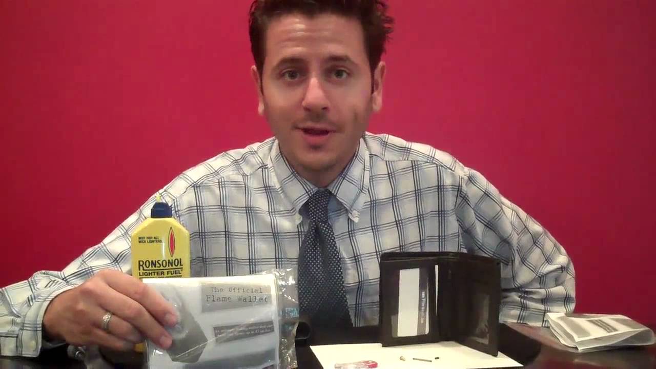 Flame Wallet Instructions - New Model