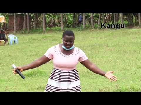 Performing Rituko Ndakwe song at Mzee John Isaboke's funeral