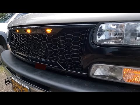 Huge Front End Change! 1999-2002 Silverado Grill Upgrade