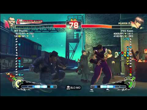 WH Psycho (Balrog) Vs. PXG Kaws (Guy)