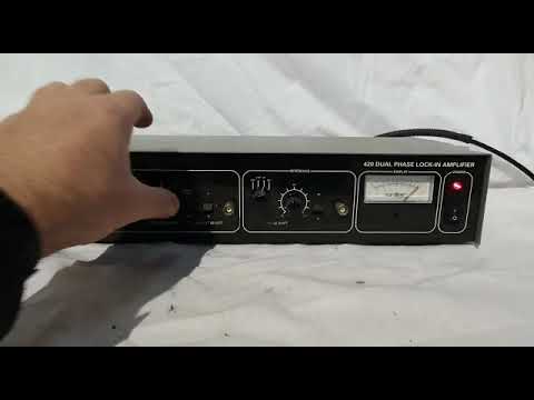 Scitec Instruments Model 420 Dual Phase Analogue Lock-In Amplifier 115/230VAC