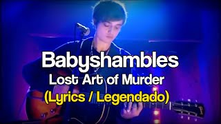 Babyshambles (Peter Doherty) - Lost Art of Murder (Lyrics / Legendado)