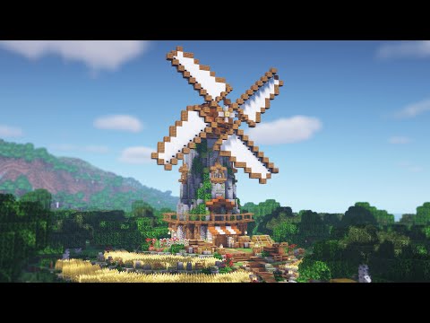 Minecraft | How to Build a Windmill | Windmill Tutorial