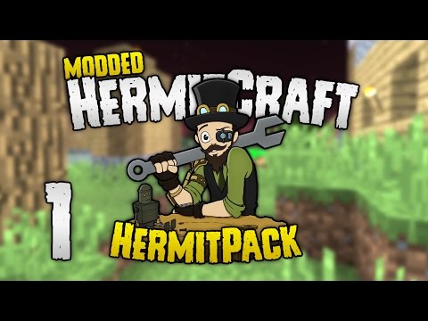 HermitCraft Modded - #1: Here comes awesomeness! [HermitPack]