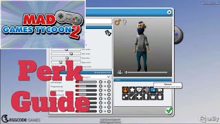 Mad Games Tycoon 2 Guide to Perks
