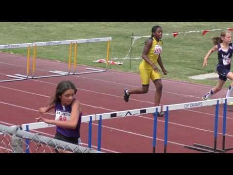 LA Jets Meet 5 29 2016 80M Hurdles 11 12 Girls 1080p