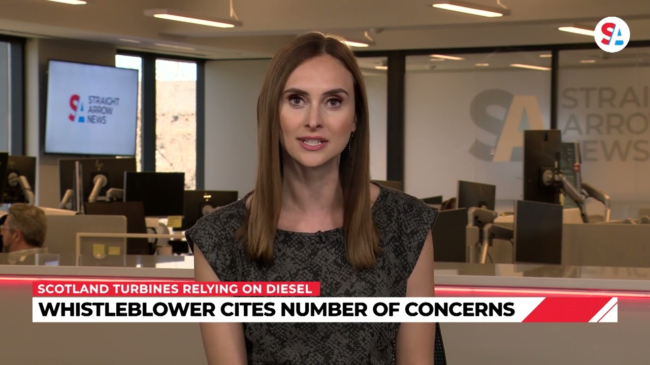 "Turbiny wiatrowe w Szkocji potajemnie używają generatorów zasilanych "paliwami kopalnymi""