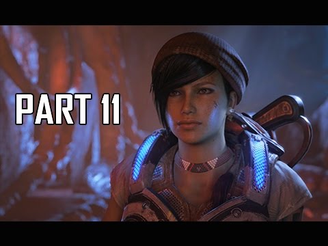 Gears of War 4 Walkthrough Part 11 - Mines (Let's Play Gameplay Commentary)