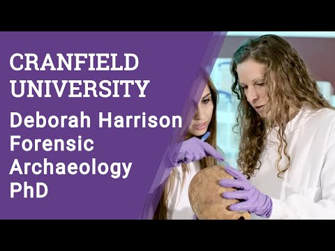Deborah Harrison - Forensic Archaeology PhD student at Cranfield University