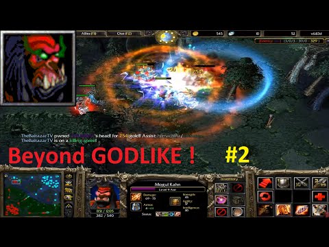 DotA 6.83d - Axe, Mogul Khan Beyond GODLIKE ! #2