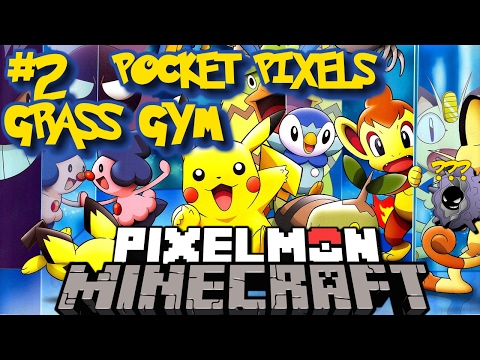 POCKET PIXELS PIXELMON RED EPSIDOE 2 GRASS GYM BATTLE FUNNY BANTER