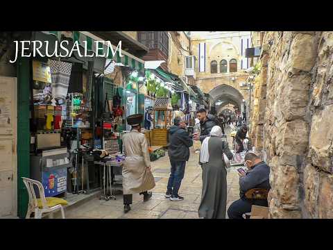 JERUSALEM OLD CITY 2026  — Real Life Behind the Ancient Walls 🇮🇱 4K Walking Tour