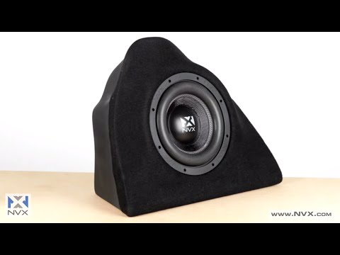 2006-2013 Lexus IS250/IS350/ISF - 10" Sub Enclosure | NVX BE-LEX-IS0613-VCW104-video