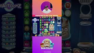 This Amazing Reactoonz Win Made Me Dribble #Casino #Bigwin