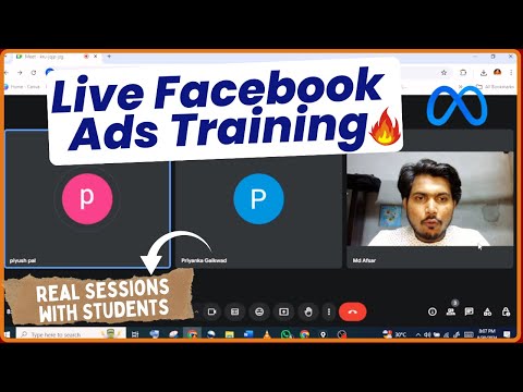 Live Google ads facebook ads Personalized Training 0nly at 9999