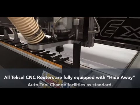 Tekcel Automatic Tool Changer and Auto Tool Length Sensor