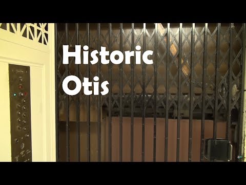 Historic Otis Traction Elevator at the Johns Hopkins Hosptial Pathology Department